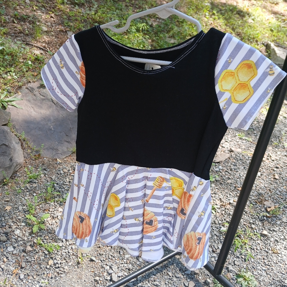 Busy Bee Peplum